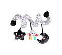 Tmboryuu Easy Attachment Infant Spirals Toy Easy Setup Auditory Developmental Bed Pendant For Visual Motor Skill Growth Educational Sensory Toy
