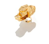 Tmboryuu Elegant Rings Adjustable Rings Flower Wedding Flower Shape Dating Open Finger For Woman Man Trendy