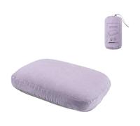 Tmboryuu Ergonomic Memory Foam Travel Pillow for Cervical Spine Supports 0 Pressure Relief During Camping Hiking Journey Washable Plane Pillow