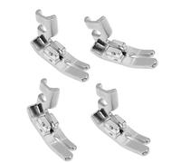 Tmboryuu Extended Presser Foot for Flatbed Sewing Machines Sturdy Metal Construction Smooth Cloth Feeding Long Quilting Metal