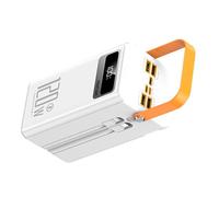 Tmboryuu Fast Speed 120W Mobile Power Adapter 3000mAh/6000mAh With Integrated Charging Cable For Students And Commuters