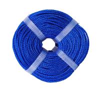 Tmboryuu Fishing Net Cord 20 Strands Wear Resistant Woven Rope High Strength Polyethylene for Camping Clothesline Marine Truck Cargo Binding Clothes Drying