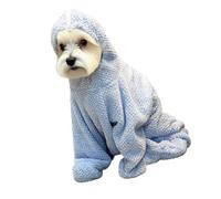 Tmboryuu Full Wrapped High Absorbent Pet Bath Towel Ensures Warmth After Bath and Provide for Dog on Smooth Floor Grooming Towel