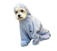 Tmboryuu Full Wrapped High Absorbent Pet Bath Towel Ensures Warmth After Bath and Provide for Dog on Smooth Floor Grooming Towel