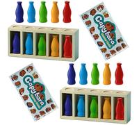 Tmboryuu Fun Educational Tabletops Matching Game Durability Families Friendly Compacts Travel Storage Bright Learning Color Creative Group Strategy Game