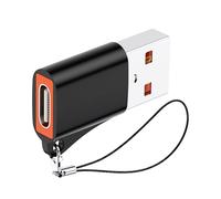 Tmboryuu Highly Speed USB3.0 to Type C Adapter with Travel Friendly Strap 56KΩ Resistors for on Travel Professional Home Highly Speed Data Transfer Adapter