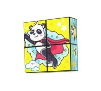 Tmboryuu Innovative Foldable Cubes Fun Puzzle Stress Relief Toy for Home Use Mind Relaxation Game Travel Puzzle Cubes for Adults