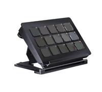 Tmboryuu LCD Keyboard Dynamic Icons Macro Pad For Multiple Task Creators PC Compatible Live Broadcast Efficiency Tool