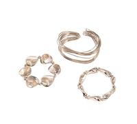 Tmboryuu Modern Fluctuation Link Bangle Gentle Iron Mixture Building Thin Jewelry for Stratified Formatting Simple Clip Thin Iron Mixture Chain Bangle