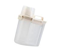 Tmboryuu Multipurpose Household Storage Container for Pet Food Grains Laundry Detergent with Transparency and Ergonomic Handle Food Container Box