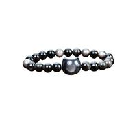Tmboryuu Natural Gemstones Beaded with Cats Charm Crystal Wristchain Adjustable Handchain Accessories for Ladies Natural Stone Jewelry