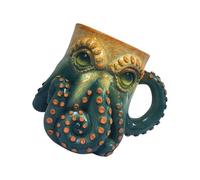 Tmboryuu Pirate Tankard Large Capacity Beer Mug with Handle Beverage Drinking Cup Resin Drinkware for Cappuccinos Milk Use Drinking Cup