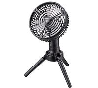 Tmboryuu Portable Camping Fan 10400mAh Rechargeable Fan Outdoor Tent with LED Foldable Tripod Hook 270° Rotation Flexible Tripod Rechargeable