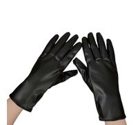 Tmboryuu Premium Women Winter Gloves Windproof PU Leather Club Thermal Lining Cold Weather Accessories Women ' s Gloves