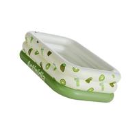 Tmboryuu PVC Thickening Swimming Pool Cartoon Pattern PVC Inflatable Tanning Family Outdoor Play Space Saving Thickened Outdoor Play