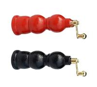 Tmboryuu Realistic Miniature Coffee Grinding Machine for 1/12 Doll House Craft Display Accessory 2PCS Doll House Accessory