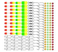 Tmboryuu Resistant Hook Bobbers Quickly Change Fishing Hook Gear for Expert Beginner Winds Resistant Floats
