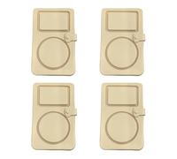 Tmboryuu Sealable Foldable Silicone Seasoning Box Condiment Container with Secure Lid for Travel Camping Homes Kitchen Storage Foldable Silicone Condiment Container