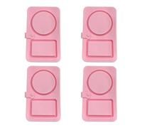 Tmboryuu Sealable Foldable Silicone Seasoning Box Condiment Container with Secure Lid for Travel Camping Homes Kitchen Storage Foldable Silicone Condiment Container