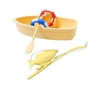 Tmboryuu Ship Model Fish Decorations, Artificial Resin Vessel Art Craft for Habitat Ornaments Boat Aquarium Decoration