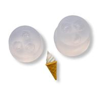 Tmboryuu Simulation Miniature Ice Cream Silicone Molds for Baking Making and Craft Activity Play Food Molding Tool Party Project Materials