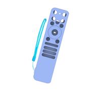 Tmboryuu Soft Silicone Protective Cover for MR25GA TVs Remote Control Anti Slip Shockproof Skin with Wrist Lanyard Design Anti Slip TVs Remote Silicone Cover