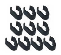 Tmboryuu Sound Connection Cable Holders Clamp Pack of 10pcs Cord Clip for 15mm 20mm 25mm Round Tubes Expansion Cable Organiser Clamp