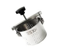 Tmboryuu Stainless Steels Vegetable Fruit Press Draining Tool Dumpling Filling Squeezer for Home Cooks and Restaurants Kitchen Vegetable Press Tool