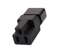 Tmboryuu Strong IEC320 C14 to 5 15R Electrical Adapters Tool Easy Installation for Power Distribution Unit & Computer Racks Flame Retardant Electrical Link