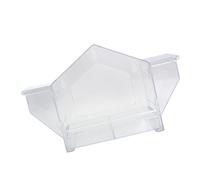 Tmboryuu Sturdy Suction-Mounted Bird Feeding Station with Easy-Fill Design & Family Birdwatching Window View Large Capacity Bird Feeder for Balcony