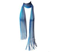 Tmboryuu Stylish Embroidered Knit Neckwear For Women Adjustable Size Photo Props Small Detail Long Scarf For Head Wrap