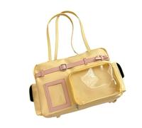Tmboryuu Stylish PU Leather Anime Themed Crossbody Bag For School Girls With Large Capacity And Adjustable Shoulder Strap Lightweight Ergonomic Shoulder Bag