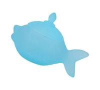 Tmboryuu Stylish Transparent Fish Container Sealed Perfect for Snacks Small Items 12cm Tall Tight Clear Candies Holder