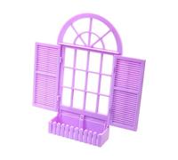 Tmboryuu Tiny Window Miniature with Planter for Craft Enthusiasts and Hobbyists in Multiple Colors Photography Stay for Miniatures