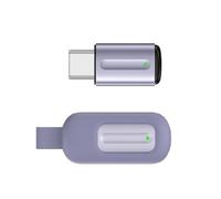 Tmboryuu Type C Miniature Intelligent IR Remote Controller Adapter Transmitter Suitable for Phones to Control TVs Projectors Pocket Sized Smartphone IR Controller for Appliances