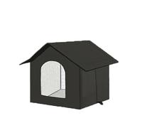 Tmboryuu Weatherproofs Insulated Ferals Cats House Easy to Put Together, Selfwarming Shelter for Winter Outdoor Insulated Ferals Shelter