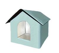 Tmboryuu Weatherproofs Insulated Ferals Cats House Easy to Put Together, Selfwarming Shelter for Winter Outdoor Insulated Ferals Shelter