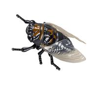 Tmboryuu Wind Up Cicada Toy Creating Laughter for All Ages Realistic Simulation Design Portable for Adventures Portable Wind Up Cicada Toy for Funny Entertainment on the Go Realistic Design Safe