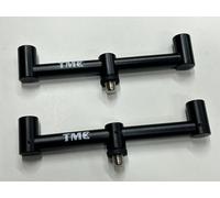 TMC 2 x 2 Rod Anodized Aluminium buzz bars. 15cm. Lightweight, standard threads