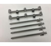 TMC 2 x 3 Rod stainless steel Buzz Bars & 4 x 30-50 cm cam lock bank sticks.