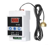 TMC-6000 Programmable Temperature Regulator For Industrial Applications, DIN Rail Mounted, 110-240V AC Input, Heating Mode Support(magnetic)