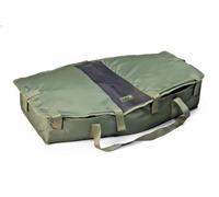TMC Carp Fishing Cradle Unhooking Mat Cradle with Detachable Foam Mat, Green, Padded, Mesh Panels for Ventilation and drainage. Size 85 x 50 x 15cm
