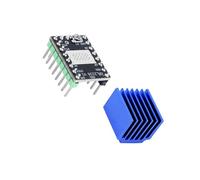 TMC2226 Mute Driver for 3D Printer Stepper Motor Control Board Low Noise Stepper Driver with Heat Sink