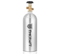 TMCRAFT 5lb CO2 Tank, High Strength Aluminum Alloy Cylinder with CGA-320 Valve, DOT Approved Cylinder for Kegerator kit and Draft Beer Dispensing