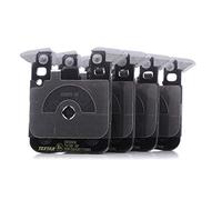 TMD Friction Services 2502902 brake pad set, disc brake.
