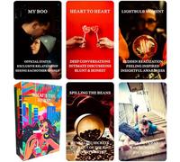 Tmenreiy What's The Tea? Relationships Oracle Cards, Love and Life Oracle Deck, Oracle Cards Deck For Beginners, Interpreting Our Career And Life Relationships
