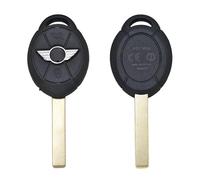 TMERIC Car Key Shell Case For BMW For Mini För Cooper 2005 2006 2007 Replacement 3 Button Remote Key Shell Case Car Key Housing Cover Car Key Fob Cover Case Shell