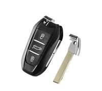 TMERIC Car Key Shell Case For Peugeot For 308 For 408 For 508 For 2008 For 3008 For 4008 For 5008 For Smart Card Car Key Shell Case Car Key Fob Cover Case Shell (Color : Trunk VA2 Blade)