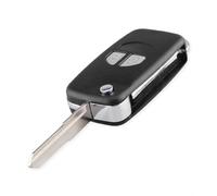 TMERIC Car Key Shell Case For Suzuki For Swift For Grage For Vitara For Alto 2 Buttons Flip Folding Car Key Case Shell Upgrade Car Key Fob Cover Case Shell(Cut)