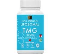 TMG 120 Capsules (1200mg) 99% Pure Trimethylglycine Supplement as Betaine | High Strength 1-A-Day | 4 Months Supply | Liver Heart Health | Liposomal Delivery for Max Absorption, Longevity, Vegan